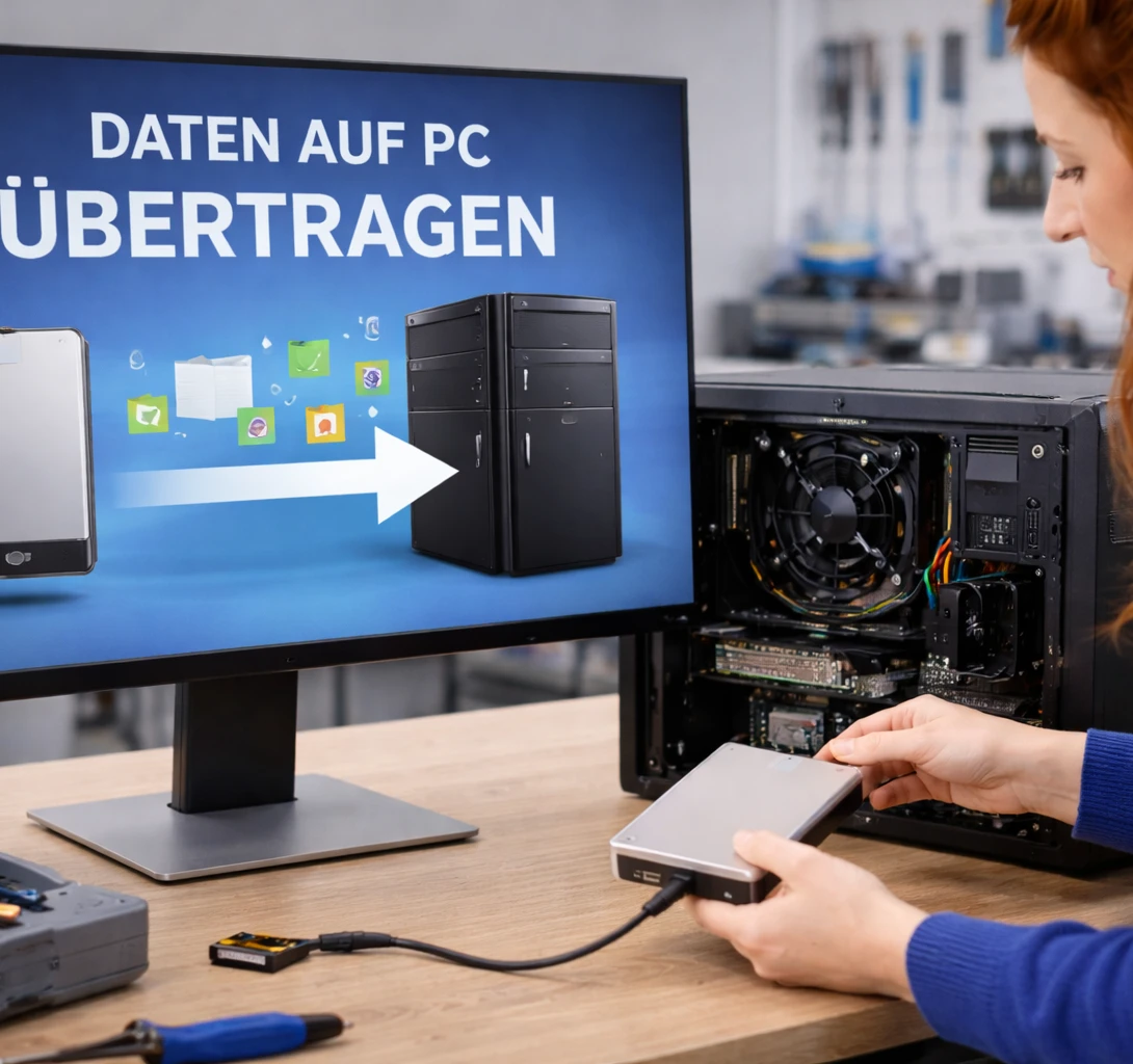 Daten auf neuen PC übertragen
