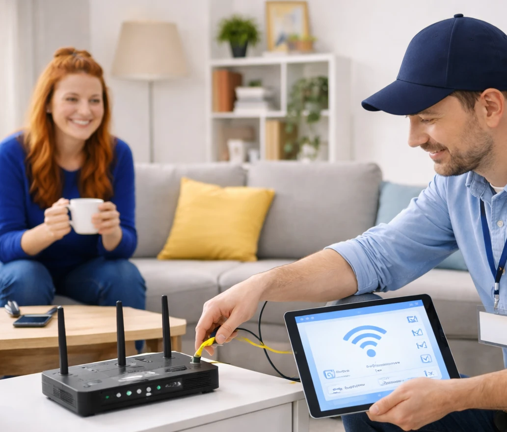 Router- & WLAN-Einrichtung