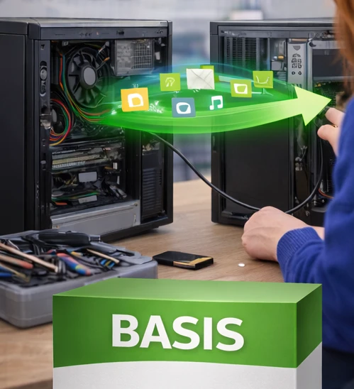 Datenübertragung von PC zu PC – Basis