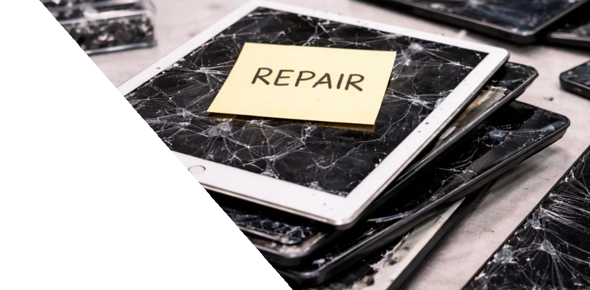 Tablet-Display-Reparatur